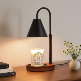 Black Candle Warmer Lamp with Timer and Dimmer,Mother's Day/Birthday/Christmas Gifts for Mom/Wife,Electric Wax Melt Warmer,Home Decor,Scented Jar