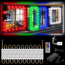 3-lamp Injection Molding Module With Interface Color RGB At Both Ends, Excluding Remote Control, Not Shipped On Weekends (Option: SMD5050)